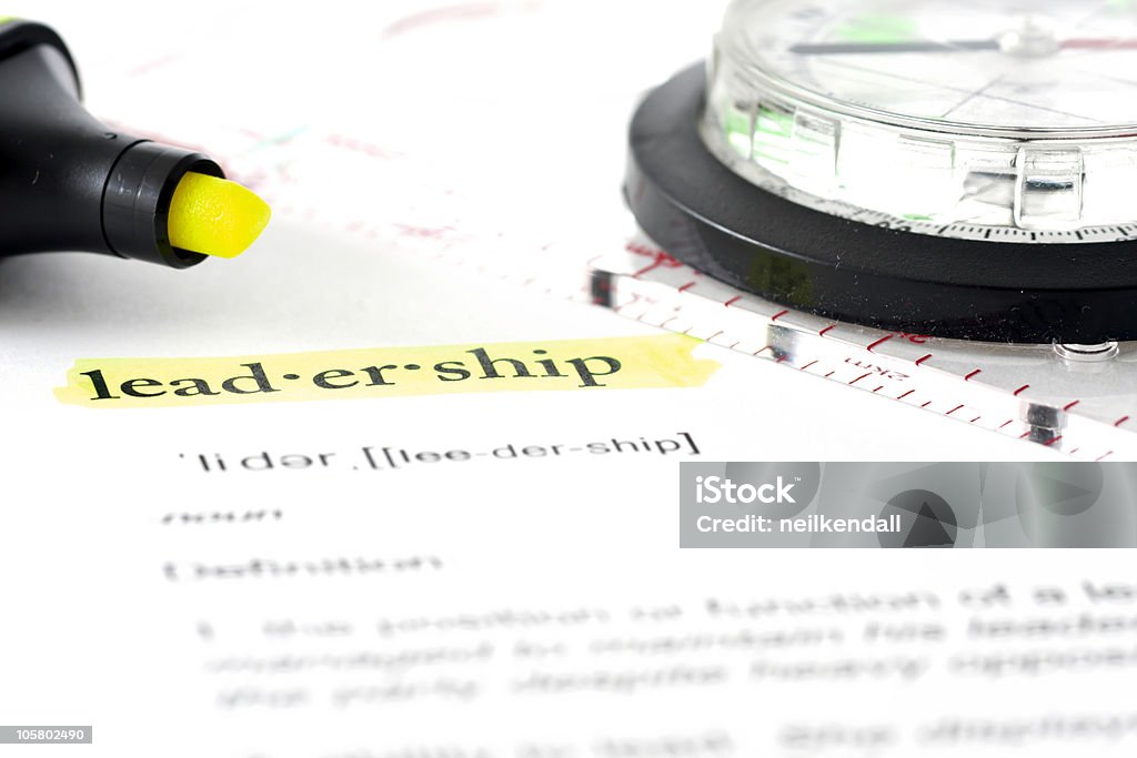 Realce a liderança - Royalty-free Aprender Foto de stock