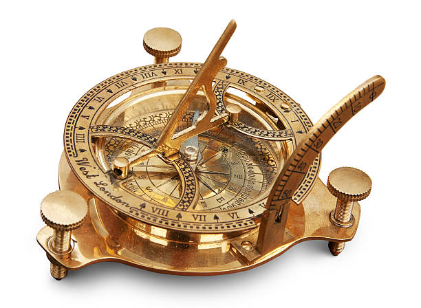 instrument de mesure pour la navigation - astrolabe photos et images de collection