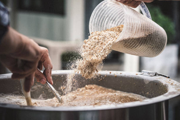 istock Brew day. Home production of craft beer 1058033162