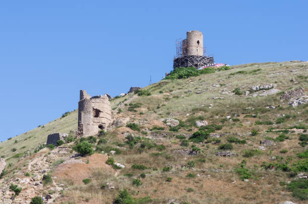 istock The ruins of an ancient fortress 1058038504