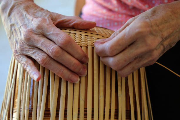istock Nantucket Lightship Basket Weaver 1058044992