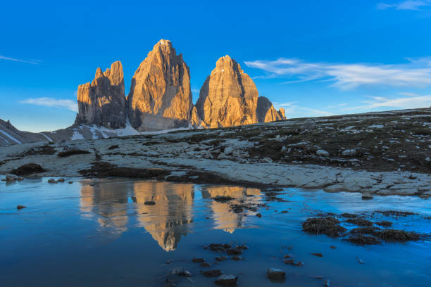 istock Three peaks of Lavaredo. Dolomite Alps, Italy 1058050858