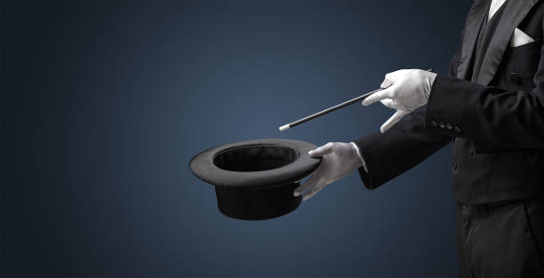 istock Illusionist hand want’s to conjure something 1058053844