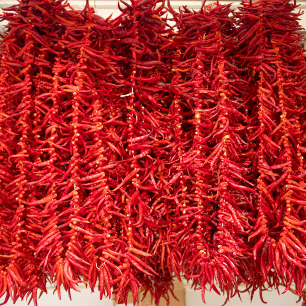 istock Traditional winter preparations: Vegetable drying: pepper, squash, zucchini, okra 1058056766