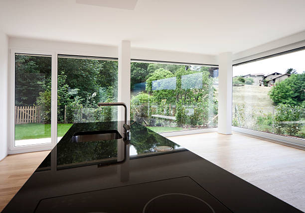 istock beautiful interior of a modern house 105807514