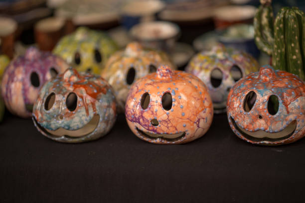 istock ceramic pumpkins are ready to sell. 1058085148