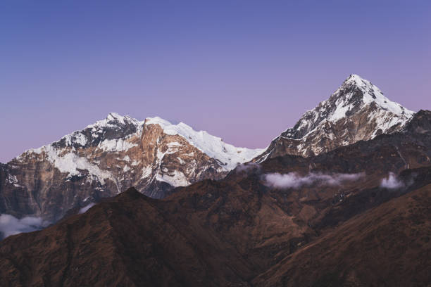 istock Annapurna I - Annapurna South dusk 1058112374