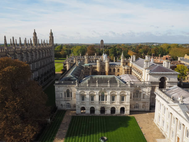istock Aerial view of Cambridge 1058117508