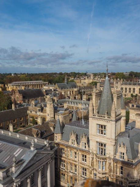 istock Aerial view of Cambridge 1058119826