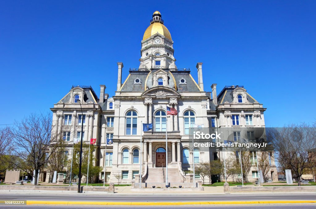 Vigo County Courthouse is a courthouse in Terre Haute The Vigo County Courthouse is a courthouse in Terre Haute, Indiana. The seat of government for Vigo County, the courthouse was placed on the National Register of Historic Places in 1983. Terre Haute Stock Photo