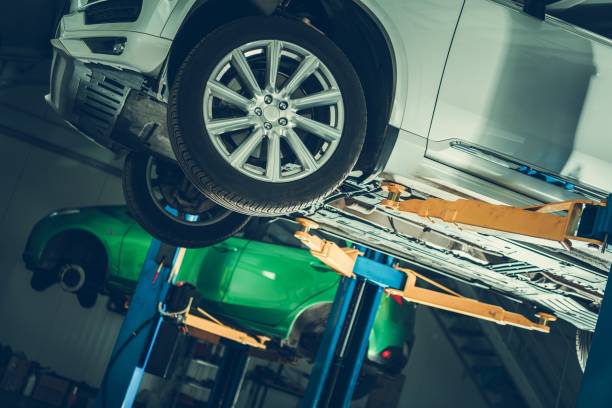 istock Cars in the Auto Service Center 1058126344