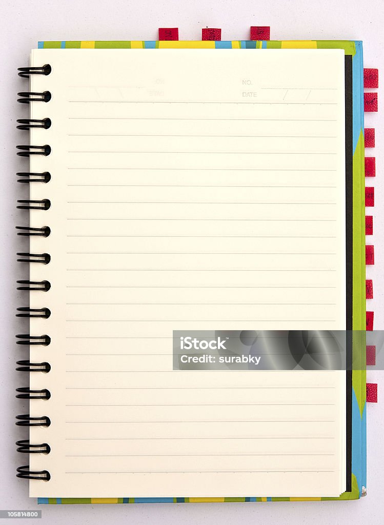 Notebook papier - Zbiór zdjęć royalty-free (Bez ludzi)