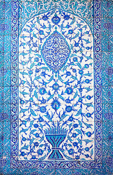 istock Traditional Oriental Tiles / handmade art 105815539