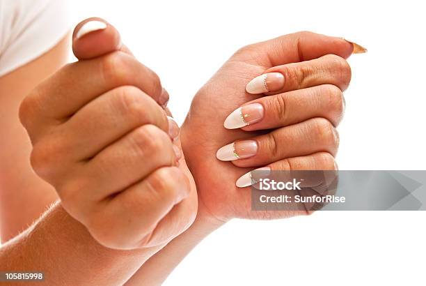 Foto de De Manicure e mais fotos de stock de Adolescente - Adolescente, Adulto, Articulação humana