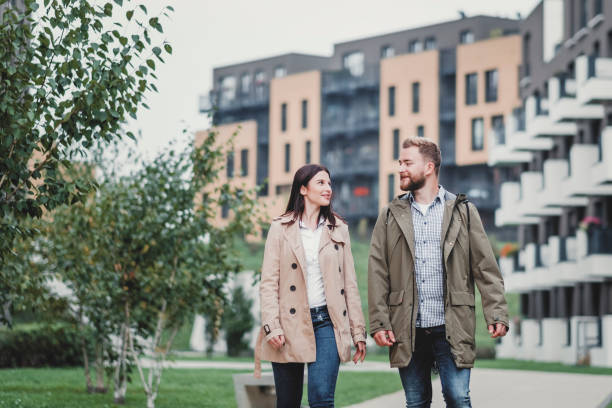 istock Young couple looking for apartment 1058160856