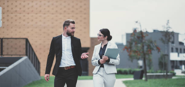 istock Real estate agent and businessman customer 1058165326