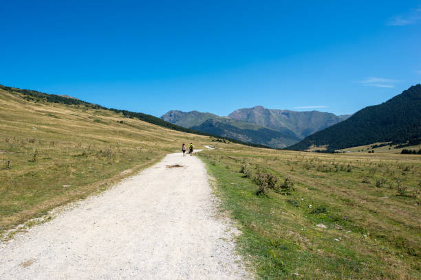 istock Mountains in Montgarri under blue sky, Valley of aran 1058166544