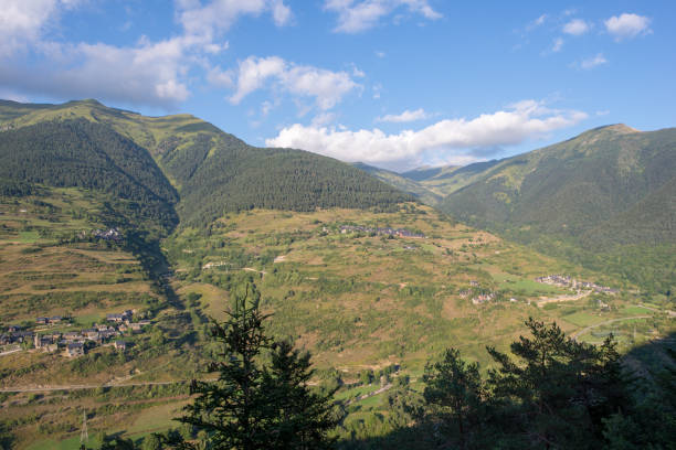 istock Mountains through the valley of aran in the pyrenees 1058166626