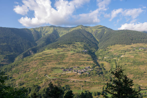 istock Mountains through the valley of aran in the pyrenees 1058166706