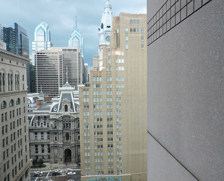 Buildings in city center of Philadelphia