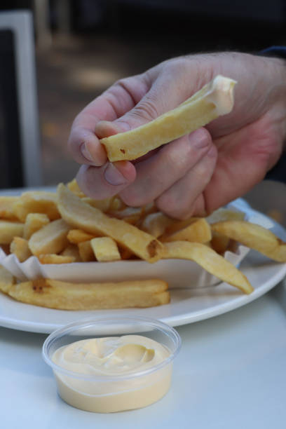 istock Dutch french fries 1058189680