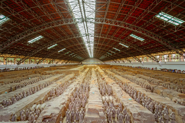 istock Terracotta Army in Xian, China 1058201960