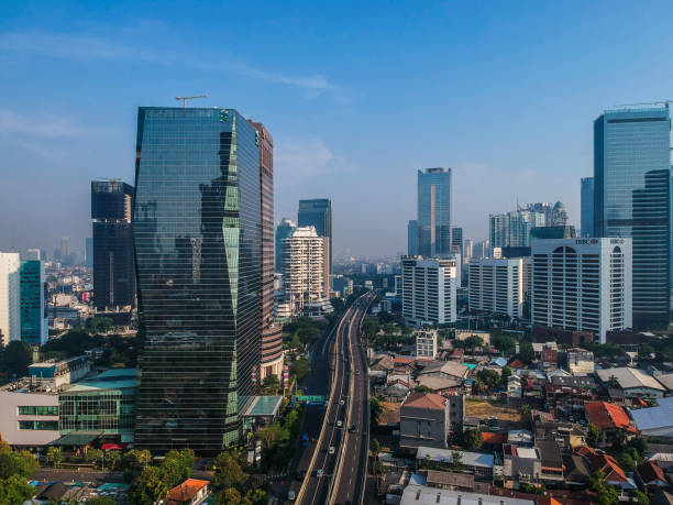 istock jakarta cityscape, morning view, 1058218130