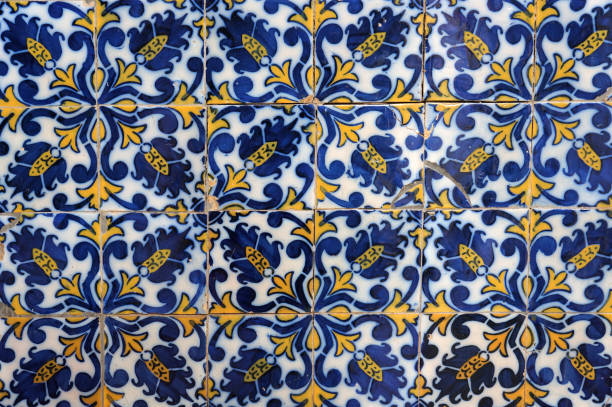 istock Traditional portuguese ceramic tiles. 1058229560