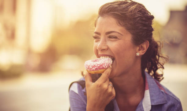 istock I think I'm addicted to donuts. 1058245188