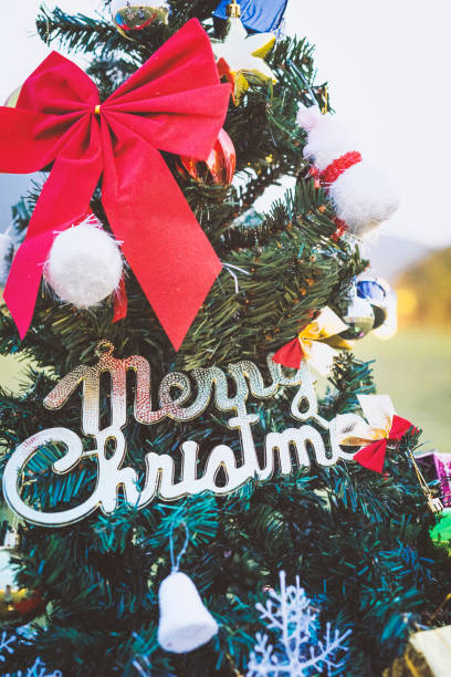 Part of Christmas tree