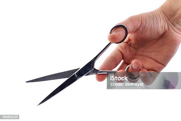 Hair Cutting Scissors Stock Photo - Download Image Now - Color Image, Cut Out, Cutting