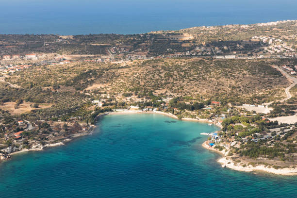 istock Aerial view of a summer site. 1058255970