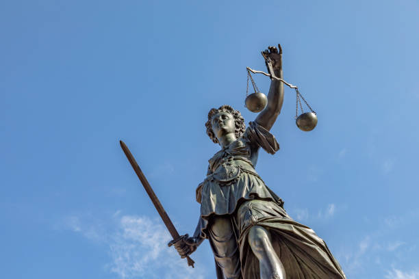 istock fountain with lady justice in Frankfurt 1058258202