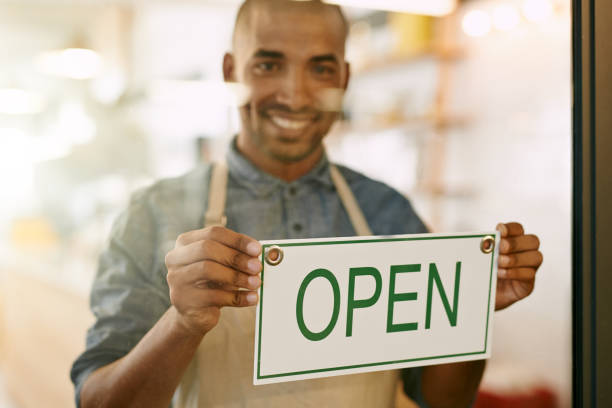 istock Excited to open the shop for the first time 1058262116