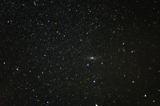 istock The Andromeda galaxy and a meteor fly-by 1058262194