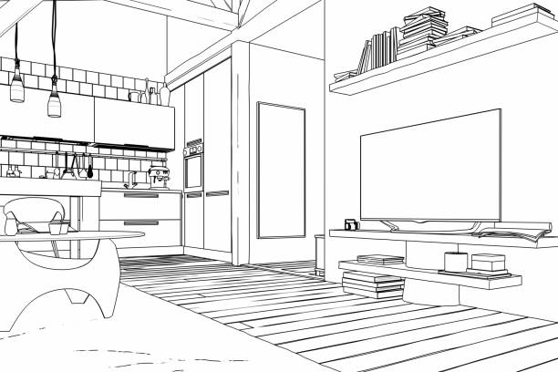 istock My place under the roof 06 (drawing) 1058267286