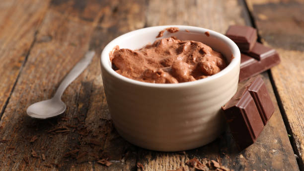 istock delicious creamy chocolate mousse 1058278194
