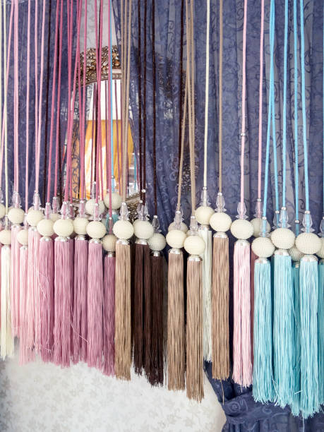 istock Traditional tassels in various colors 1058280108