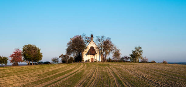 istock Wendelin Chapel at sunset 1058296230