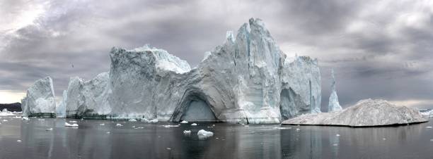 istock Iceberg floating in the water 1058302716