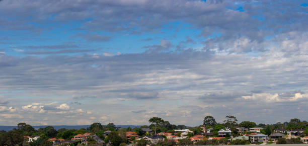 istock Cloudy landscape of PErth surroundings 1058302950