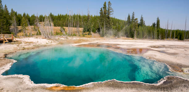 istock hot pools in Yellowstone National Park 1058306268
