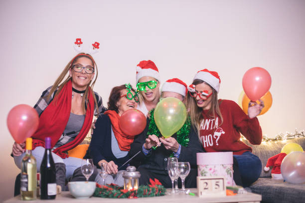 istock Family celebrating Christmas 1058308994