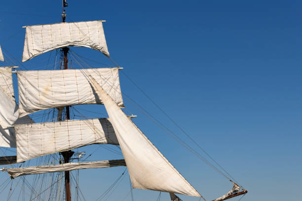 The Bluenose II, a Nova Scotian icon, sails to the small town of Digby.