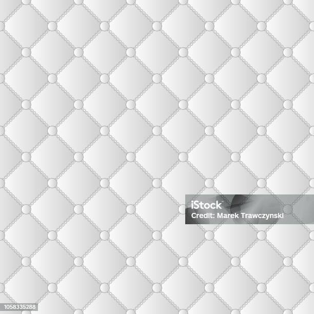 Two White Pattern White Pattern Stock Illustration - Download Image Now - Abstract ...