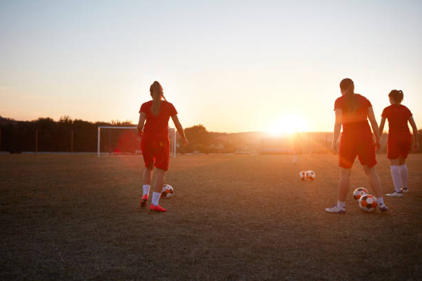 istock Women's Soccer Team 1058352034