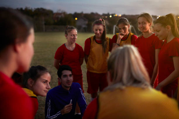 istock Women's Soccer Team 1058353668