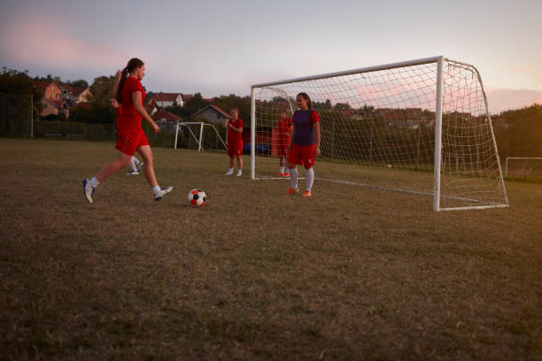 istock Women's Soccer Team 1058353670
