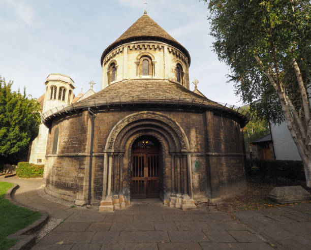 istock Round Church in Cambridge 1058358066