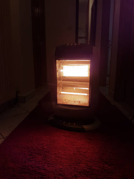 istock heater electric on the room carpet winter 1058366336